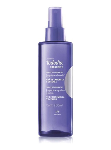 Spray De Ambiente Lavanda Todanoite Natura - Lvdm 