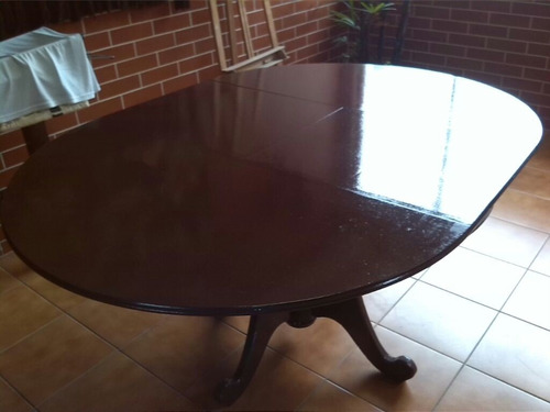 Antiga Mesa De Jantar Sem Cadeiras C/ Pé Torneado.não Envio!