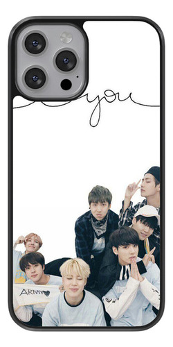 Funda Compatible Con iPhone De Banda Btss #8