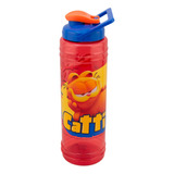 Botella De Plástico Para Agua Garfield La Película 900 Ml