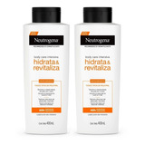 2 Hidratantes Corpo Neutrogena Antioxidante Ultra Leve 400ml