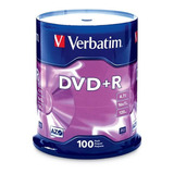 Disco De Dvd Grabable (4,7 Gb, 16 Unidades, 100 Discos, Ffp)