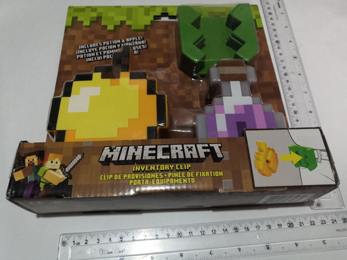 Minecraft Clip De Provisiones Golden Manzana Potion Mattel