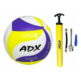 Balón Voleibol Vx501 + Bomba Adx Peso Y Medida Reglamentaria