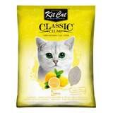 Arena Gatos Kit Cat Classic Clump Limon 7kg