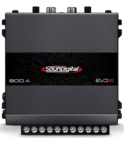 Módulo Amplificador Soundigital Sd800.4 Evo 6 4 Ohms