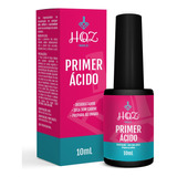 Primer Ácido Hqz Nails 10ml Para Unhas Acrigel E Porcelana