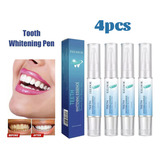 4pcs Caneta Clareadora Dental,branqueamento Remoção Eficaz