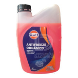 Refrigerante Anticongelante Anticorrosivo  Gulf Organico 1lt