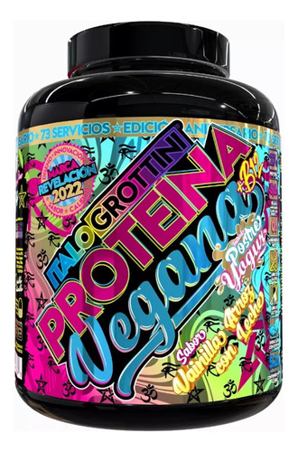 Proteina Vegana Italo Grottini - 70 Serv - 2.3 Kilogramos 