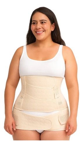 Faja Postparto Transpirable Cesárea Parto Natural Moldeadora | Envío gratis