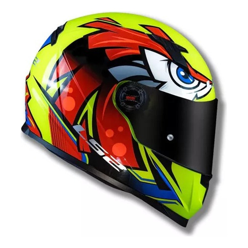 Capacete Ls2 Ff358 Tribal Fucsia Rosa Tamanho 56