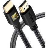 Powerbear 4k Cable Hdmi De 6 Pies [paquete De 2] Velocidad, 