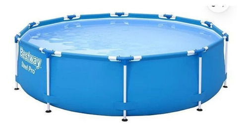 Alberca Piscina Redonda Bestway Steel Pro Max 3.05 X 76 Cm