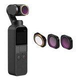 Conjunto De Filtros Para Dji Osmo Pocket  Cpl+nd8+nd16