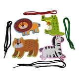 Juego Animals Rope Toys Didactico Para Niños 