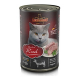 Alimento Húmedo Para Gato En Lata Leonardo Ternera 400 Grs