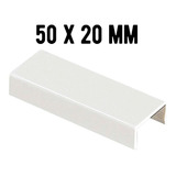 Acabamento Canaleta 50x20mm Branca 5x2cm Grossa Larga Grande