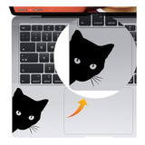 Sticker Decorativo Para Notebook Diseño Gato Pequeño