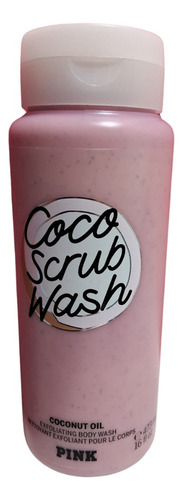 Coco Scrub Wash Pink Body Wash Exfoliante Aroma Fragancia
