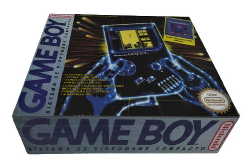 Caixa De Madeira Mdf Game Boy Classico Em Portugues 