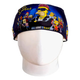 Gorro Quirúrgico Hombre Antifluido + Portacarnet Los Simpson