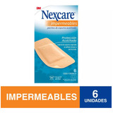 Nexcare Parche Impermeable Acolchado Y Flexible 6und