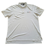 Playera Polo Marca Ralph Lauren Rlx Color Blanco Talla Large