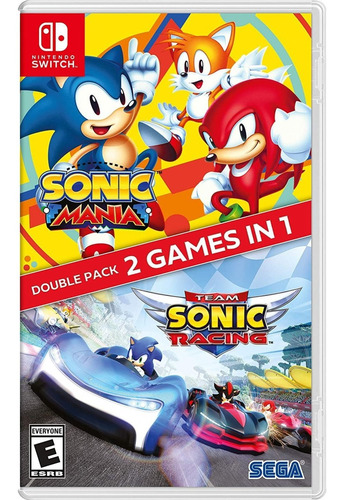 Sonic Mania E Team Sonic Racing Double Pack Switch