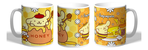 Taza De Cerámica. Pompompurin, Hello Kitty