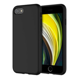 Funda Para iPhone SE (color Negro/marca Jetech)