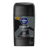 Nivea Men Deep Darkwood Desodorante Antibacterial 50 Gr