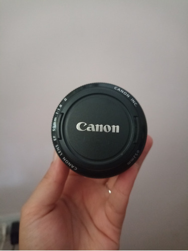 Lente Canon 50mm F 1.8