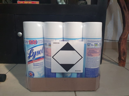  12 Lysol Desinfectante Antibacterial 475g (nuevo)