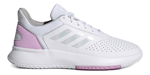 Tênis adidas Courtsmach Branco/rosa