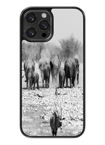 Funda Diseño Para iPhone Elefantes Tiernos  #9