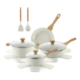 Sensarte Juego De Utensilios De Cocina De Ceramica Antiadher