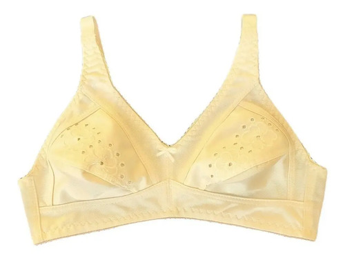 Brasier Busto Pesado Sin Varillas, Tallas 34 A 44, Licra  | MercadoLibre