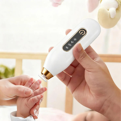 Lima De Uñas Eléctrica Carga Usb Para Bebés Con Cortaúñas Ligero Y Seguro Para Bebés Con 5 Cabezales De Pulido Para Recién Nacidos De Marca Tiiyee | MercadoLibre