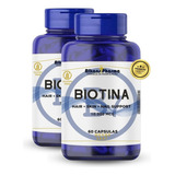 Suplemento Em Cápsula Alk  Premium Vitamina B7 Biotina Vitamina B7 Em Pote De 400ml 60 Un