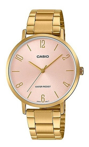 Reloj Mujer Casio Ltp-vt01g Quartz Slim Finito Impactoonline