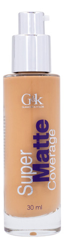 Base De Maquillaje Líquida G&k Maquillaje Liquido Gkm001 Super Matte Tono Early Tan - 30ml 30g