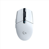 Mouse Logitech Gamer G305 Lightspeed Sem Fio Opt Usb Branco