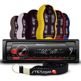 Som Automotivo Pioneer Bluetooth + Controle Distancia 500m