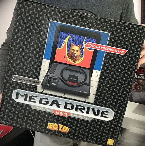 Console Sega Mega Drive Tectoy Edição Limitada Ano 2020