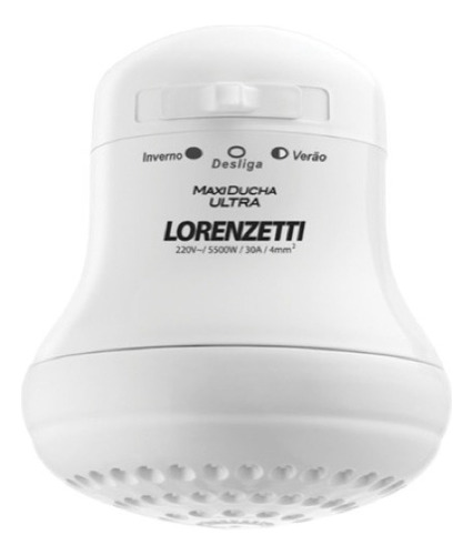 Chuveiro Lorenzetti Maxi Ducha Ultra 5500w 127v / 220v