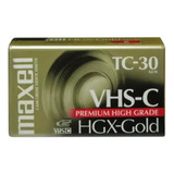 Cassette Vhs-c Filmadora Tc-30 Vhsc 
