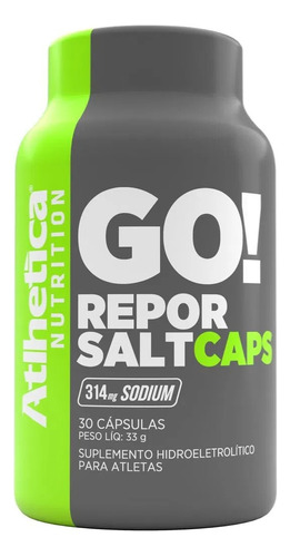 Go! Repor Salt 30 Cápsulas - Atlhetica Nutrition