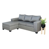 Sillon Esquinero De 2.10 X 1.60 Reversible Chenille 