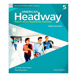 American Headway 5   Student´s Book With Online Skills   03, De Soars, John And Liz. Editora Oxford, Capa Mole Em Inglês